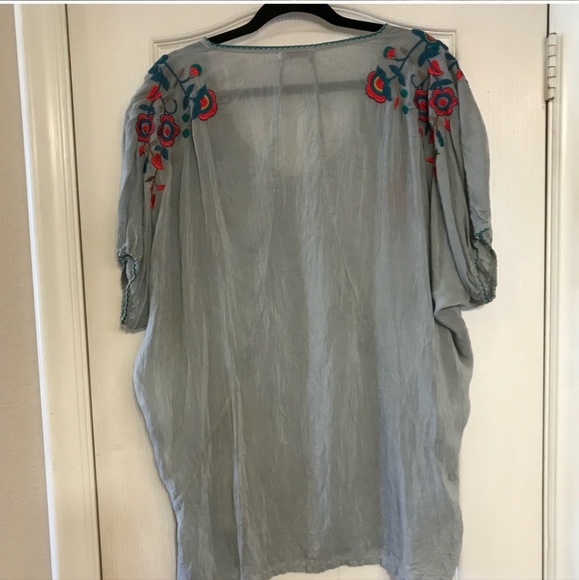 Johnny Was Embroidered Top - Picture 2 of 7